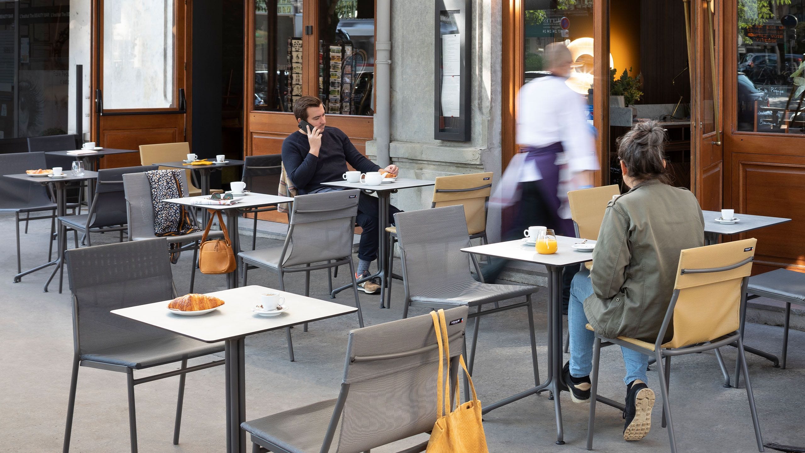 Wie gestaltet man die Terrasse eines Restaurants ?